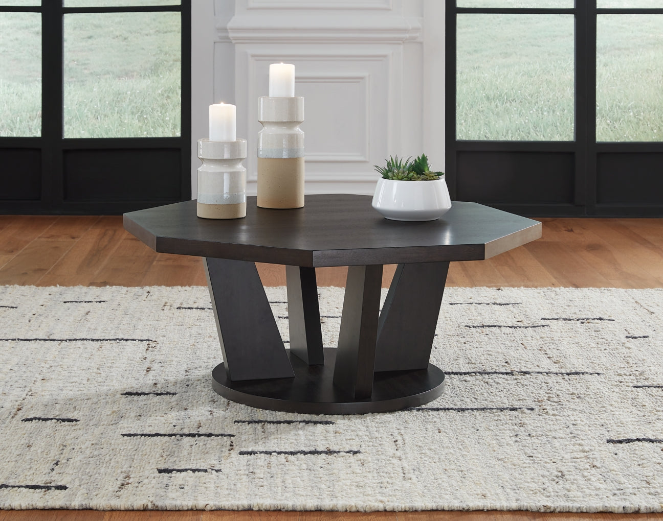 Chasinfield Octagon Cocktail Table