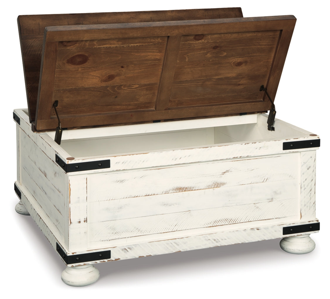Wystfield Cocktail Table with Storage