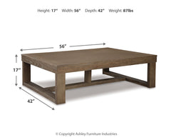 Cariton Rectangular Cocktail Table