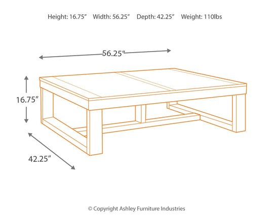 Watson Rectangular Cocktail Table