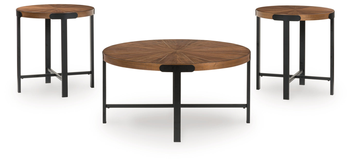 Crosstrail Occasional Table Set (3/CN)