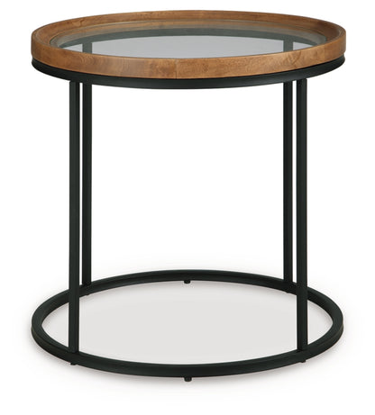 Noraluna Round End Table