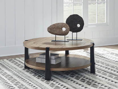 Ridgester Round Cocktail Table