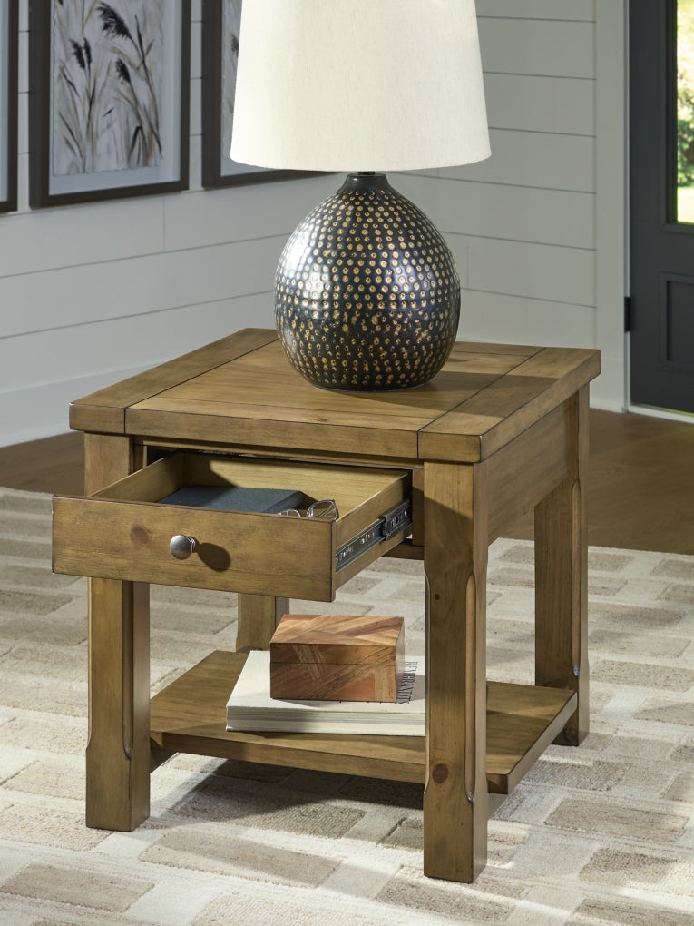 Vandenmore Rectangular End Table