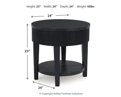 Marstream Round End Table