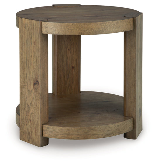 Flangren Round End Table