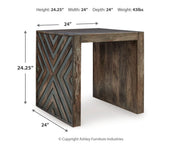Dreggan Square End Table