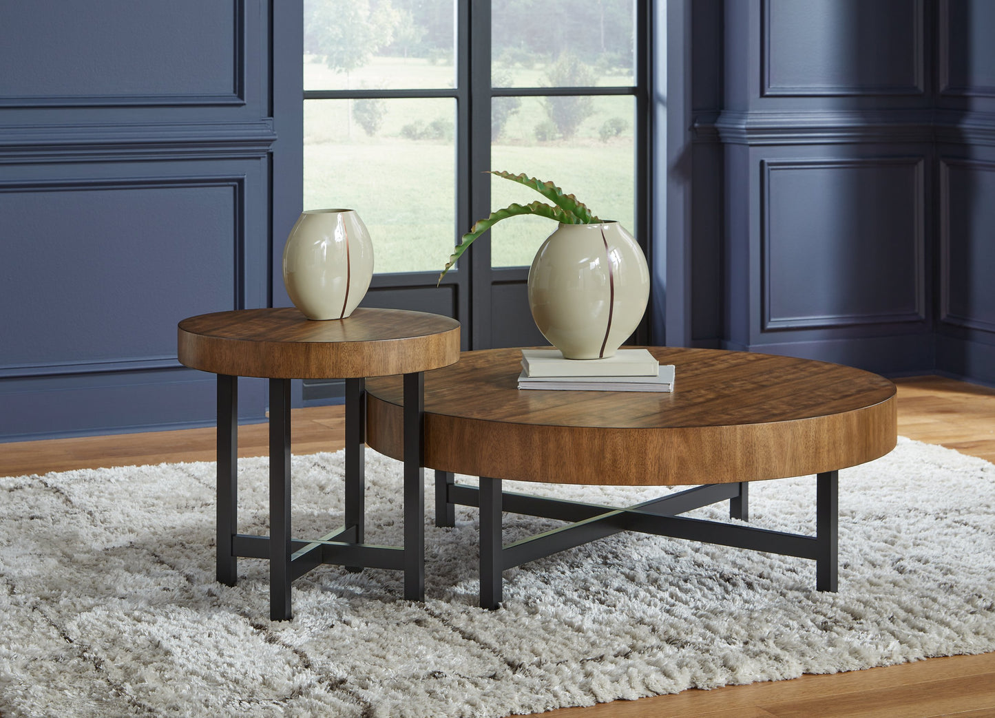 Steenlage Rectangular Table Set of 2
