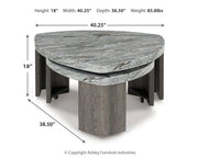 Surmour Stacked Cocktail Table