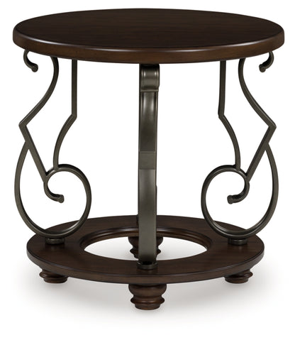 Frallyn Round End Table