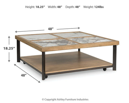 Montia Square Cocktail Table