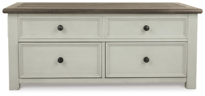 Bolanburg Coffee Table with End Table and Chairside End Table