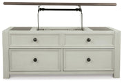 Bolanburg Coffee Table with End Table and Chairside End Table