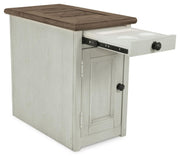 Bolanburg Coffee Table with End Table and Chairside End Table