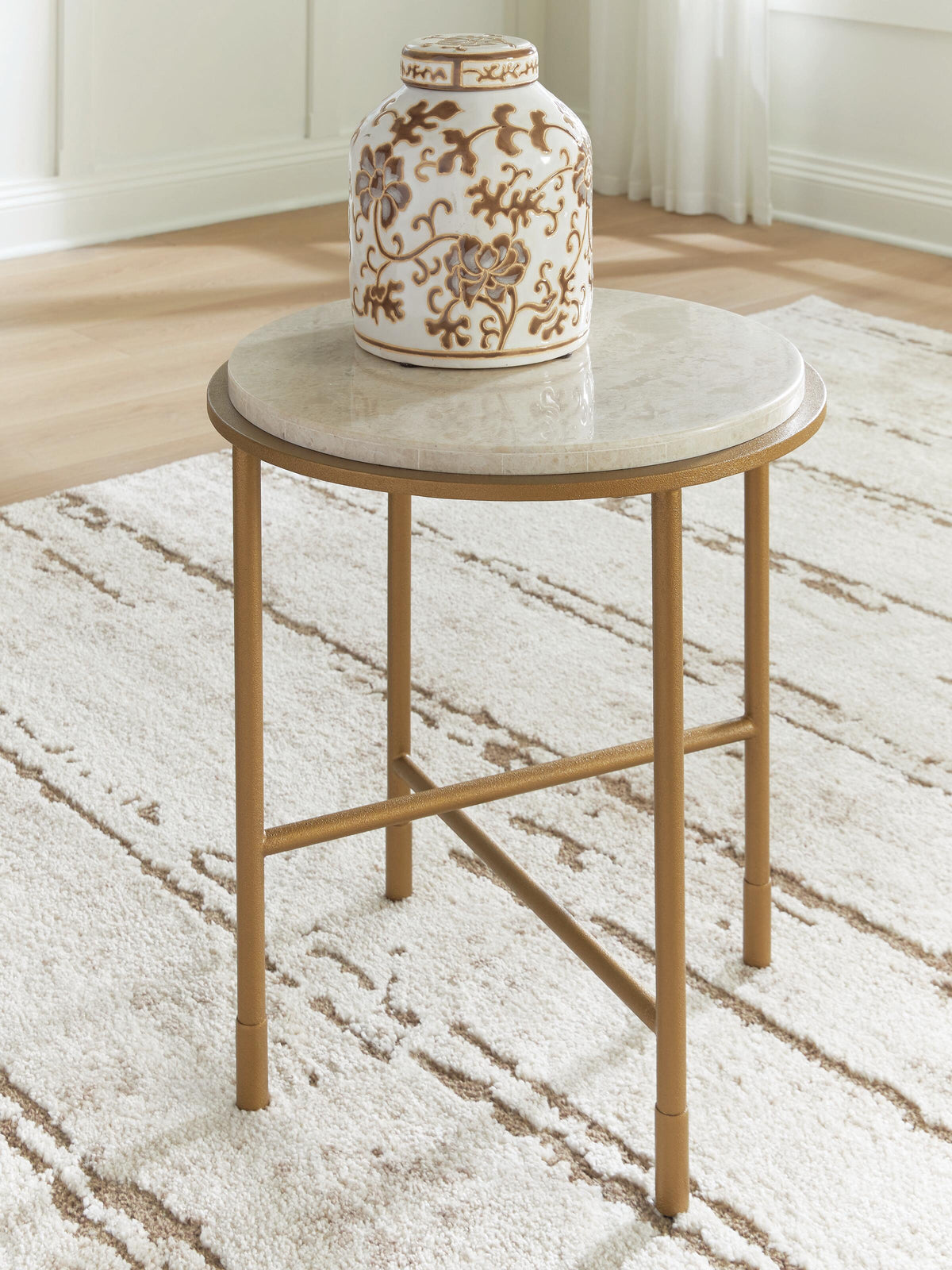 Alben Round End Table