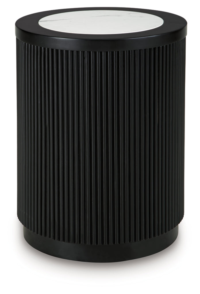 Grayman Round End Table