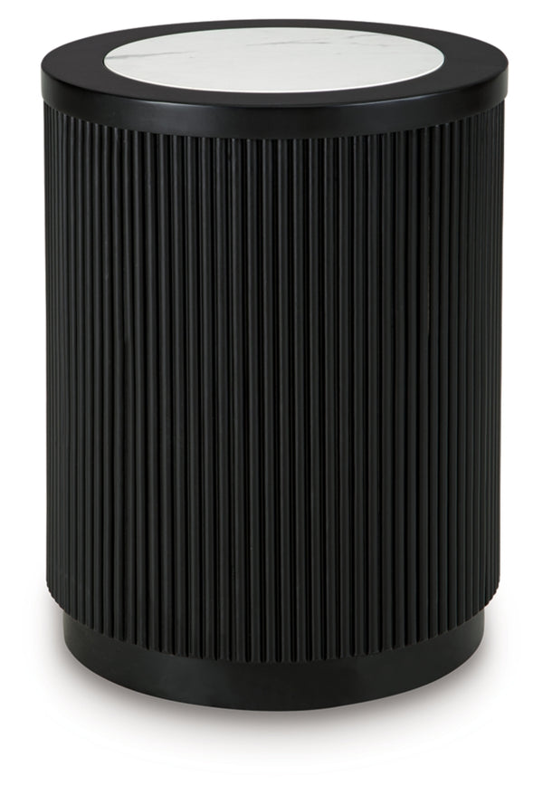 Grayman Round End Table