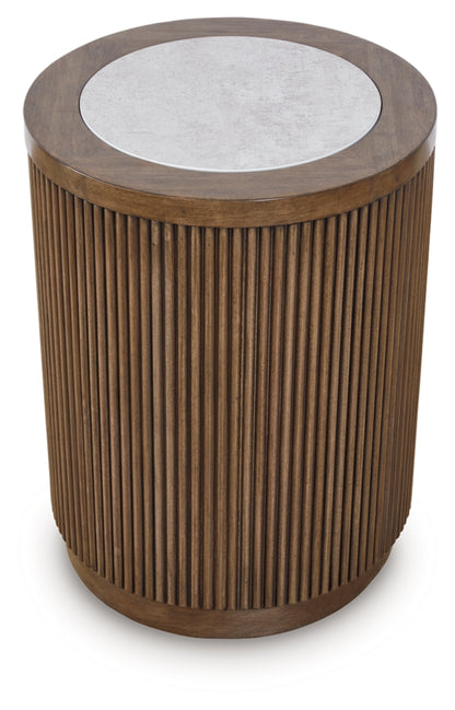 Hadonna Round End Table