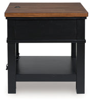 Wildenauer Rectangular End Table