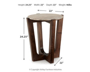 Tanidore Round End Table