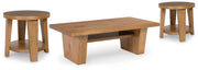 Kristiland 3PC Occasional Table Set