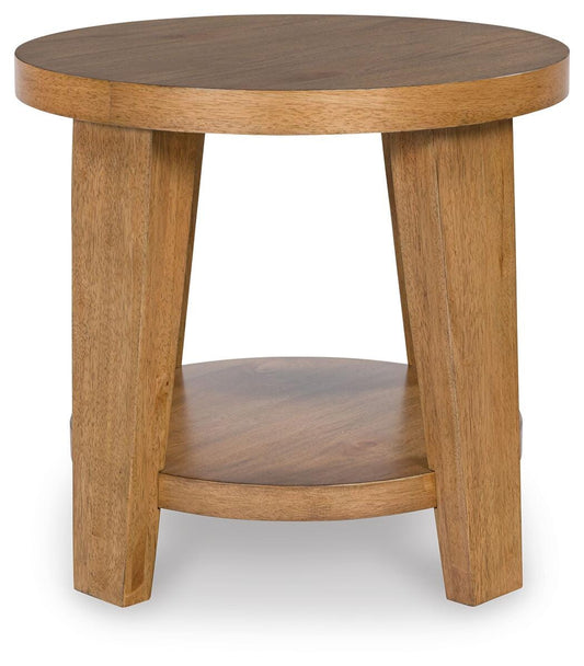 Kristiland Round End Table