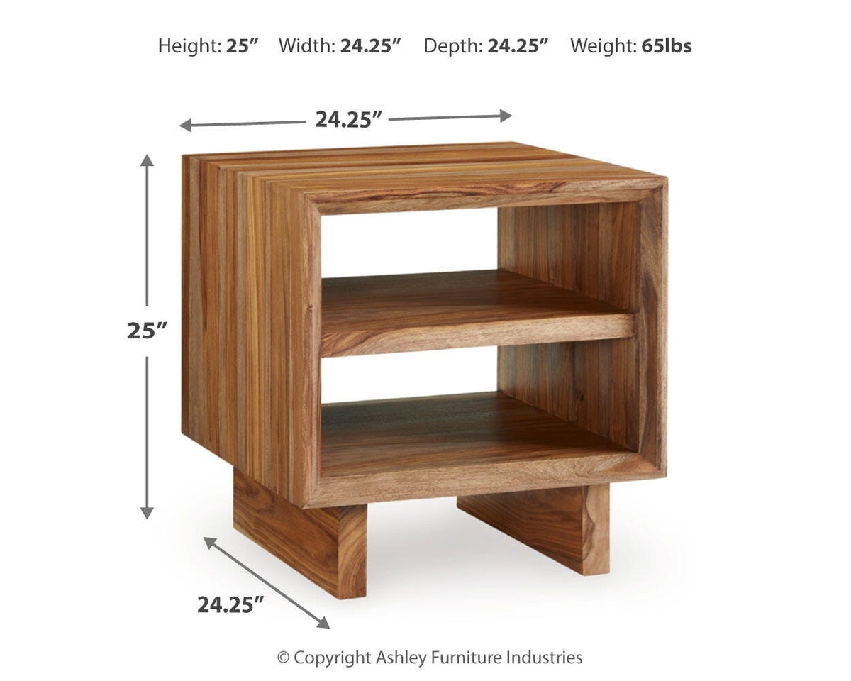 Dressonni Square End Table
