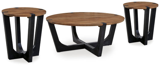Hanneforth 3PC Occasional Table Set