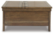 Moriville Lift-top Coffee Table and 2 End Tables