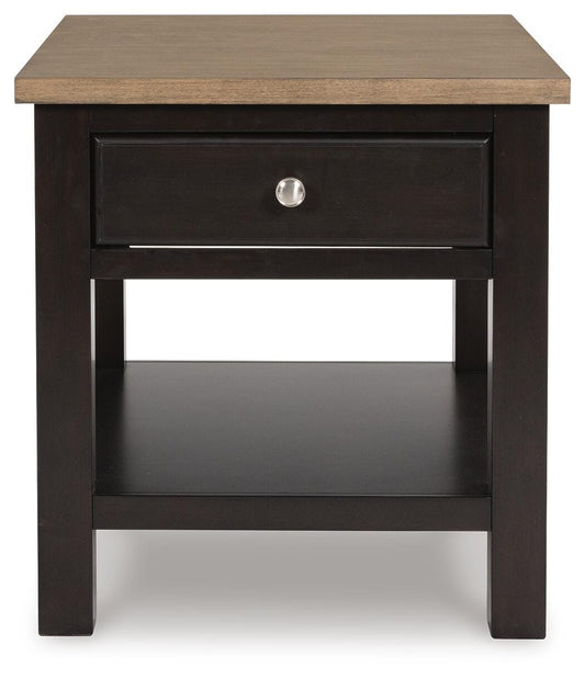 Drazmine Rectangular End Table