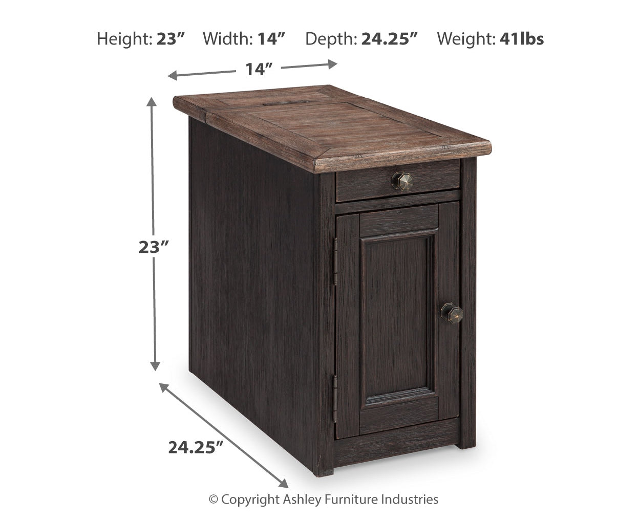 Tyler Creek Chair Side End Table