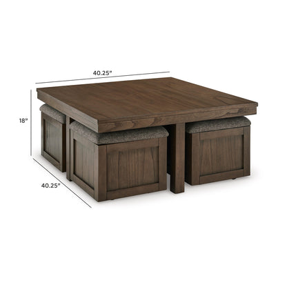 Boardernest Cocktail TBL w/4 Stools (5/CN)