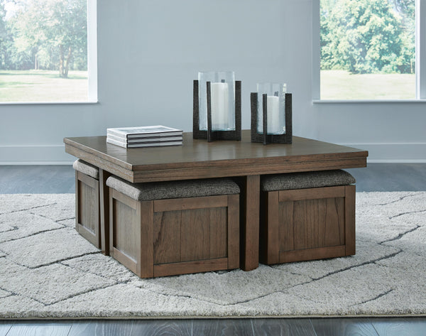 Boardernest Cocktail TBL w/4 Stools (5/CN)