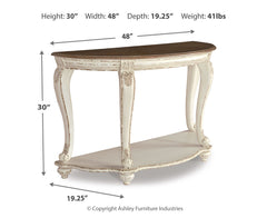 Realyn Sofa Table