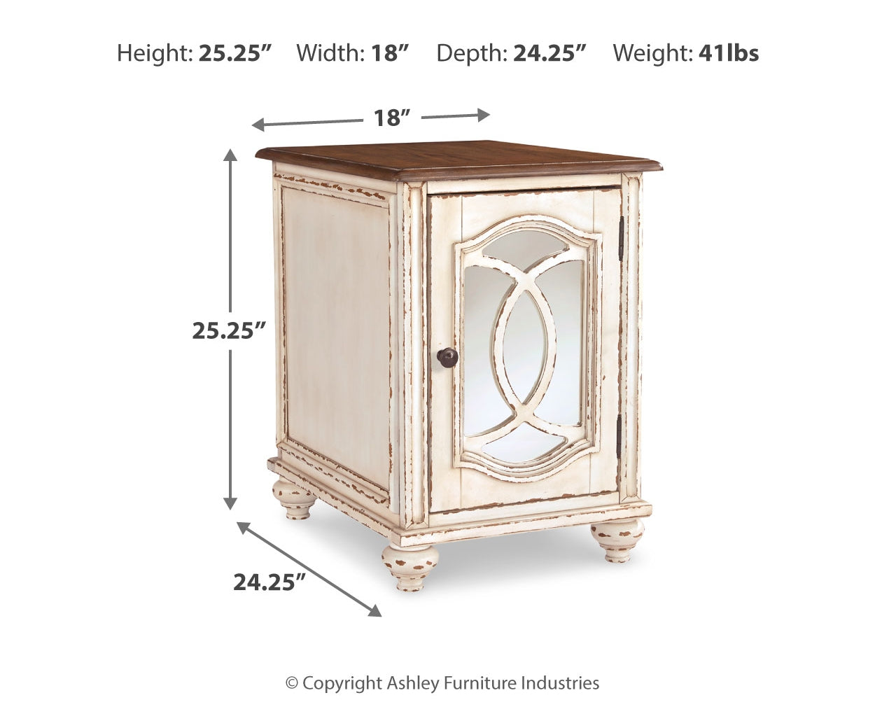 Realyn Chair Side End Table