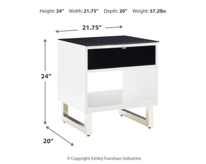 Gardoni Rectangular End Table