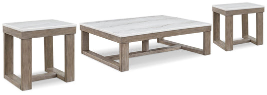 Loyaska 3PC Coffee Occasional Table Set