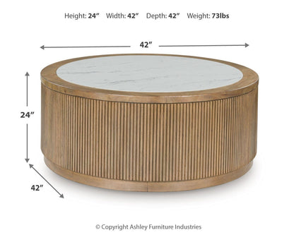 Camdill Round Cocktail Table