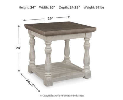 Havalance Rectangular End Table