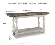 Havalance Flip Top Sofa Table