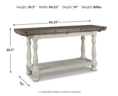 Havalance Flip Top Sofa Table