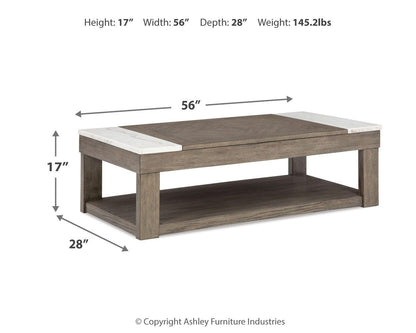 Loyaska Lift Top Cocktail Table