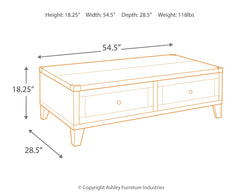 Todoe Lift Top Cocktail Table