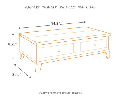 Todoe Lift Top Cocktail Table