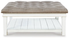 Kanwyn UPH Ottoman Cocktail Table