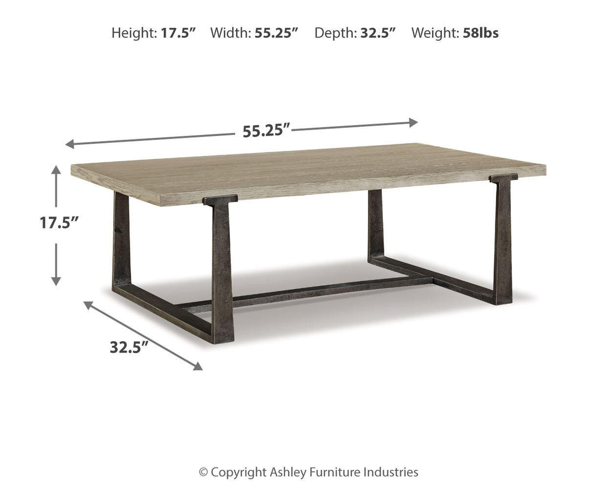 Dalenville Rectangular Cocktail Table