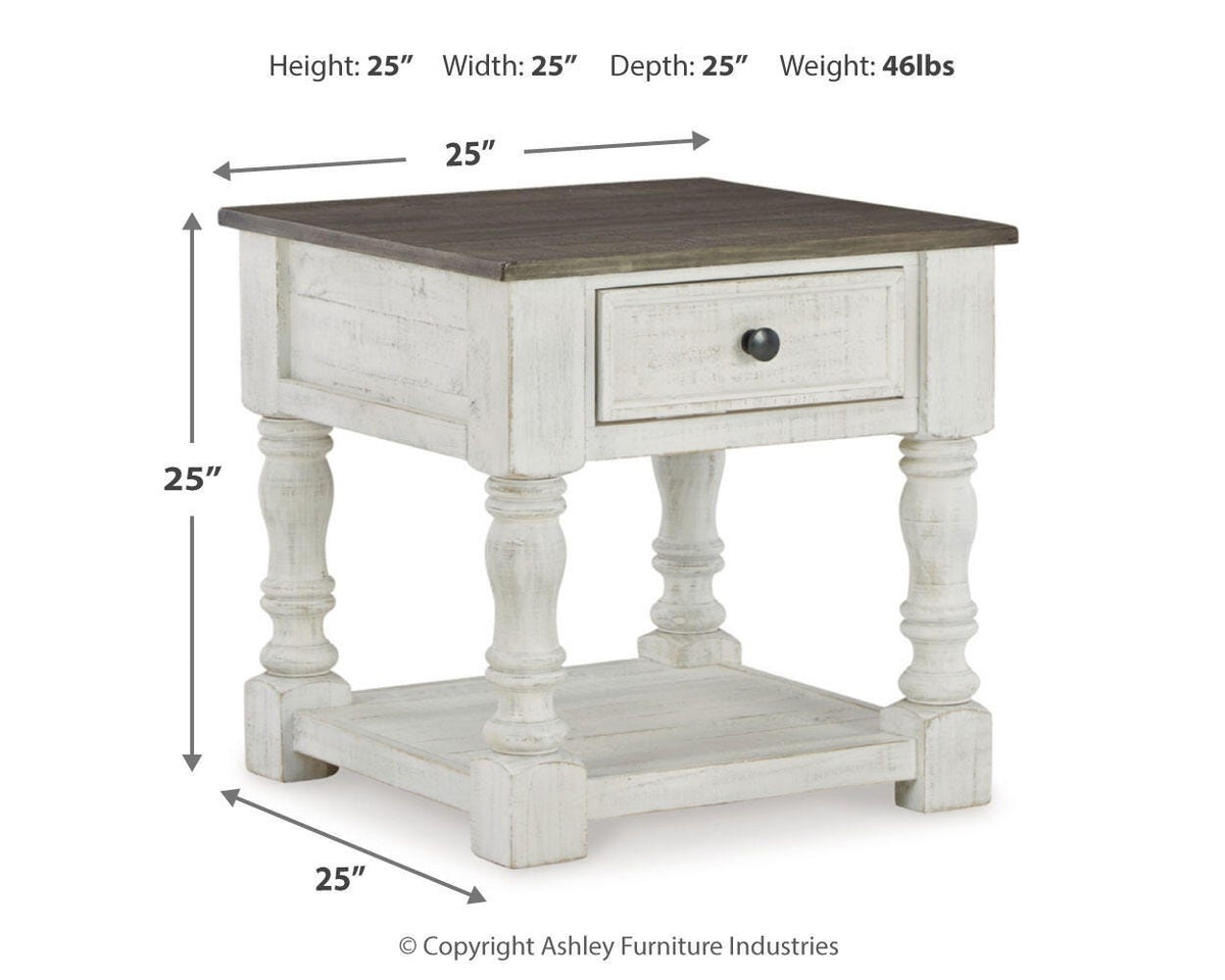 Havalance Square End Table