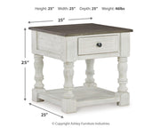 Havalance Square End Table