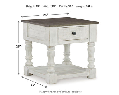 Havalance Square End Table