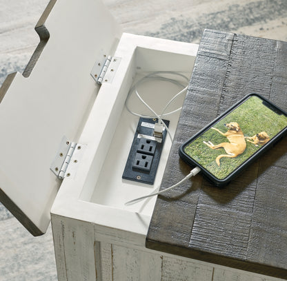 Havalance Chair Side End Table